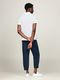 Tommy Hilfiger Slim Fit Poloshirt mit Mikro-Print - weiß (YBS)