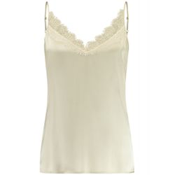 Gerry Weber Collection Top with lace - beige/white (90138)