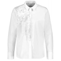 Gerry Weber Collection Bluse mit 3D Blumen - beige/weiß (99600)