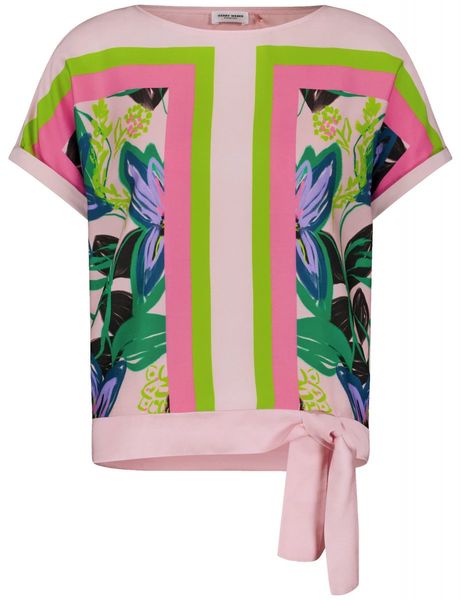 Gerry Weber Collection Blusenshirt mit Bindedetail - pink (03088)