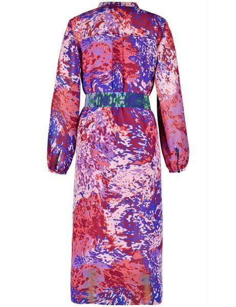 Gerry Weber Collection Semi-sheer midi dress - purple/blue (08068)