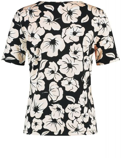 Gerry Weber Collection T-shirt à motif fleuri - noir (01098)