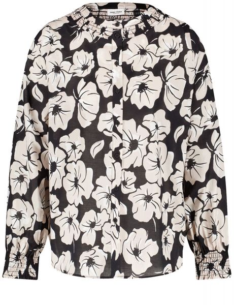 Gerry Weber Collection Blouse with floral pattern - black (01098)