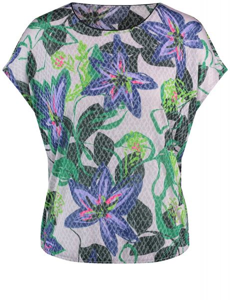 Gerry Weber Collection T-shirt à motifs floraux - rose (03058)
