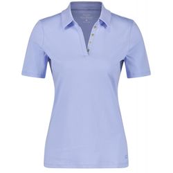 Gerry Weber Edition Cotton polo shirt - blue (80935)