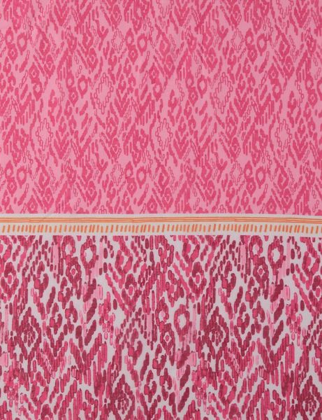 Gerry Weber Edition Gemusterter Schal - pink (03030)