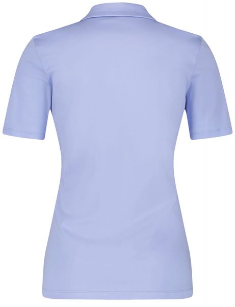 Gerry Weber Edition Poloshirt aus Baumwolle - blau (80935)