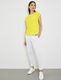 Gerry Weber Edition T-shirt with breast pocket - yellow (40218)