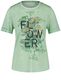 Gerry Weber Edition T-shirt avec inscription imprimée - vert (50948)