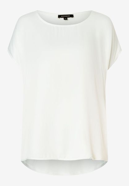 More & More Shirt avec devant en satin - blanc (0041)