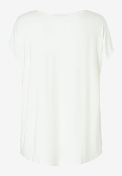 More & More Shirt avec devant en satin - blanc (0041)