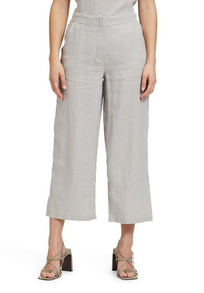 Betty Barclay Linen trousers - gray (9008)