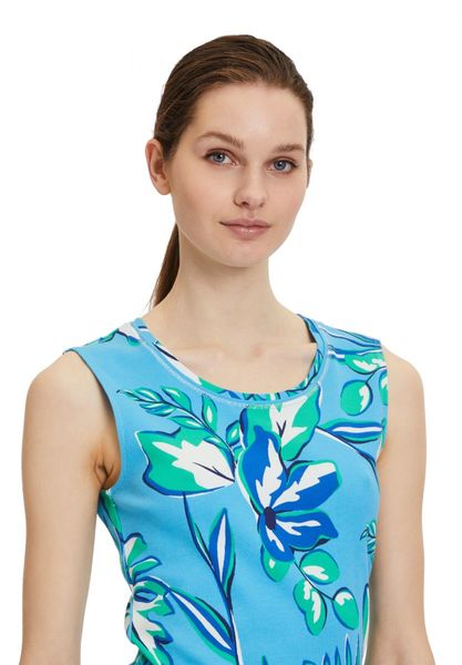 Betty Barclay Strappy top - blue (8850)