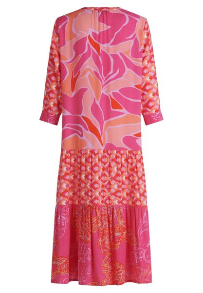 Betty Barclay Tiered dress - pink (4843)