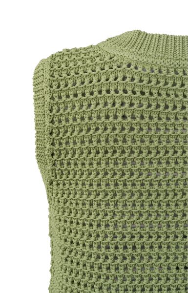 Yaya Tape yarn sweater - green (60421)