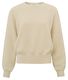 Yaya Textured sweater with crewneck - beige (209081)