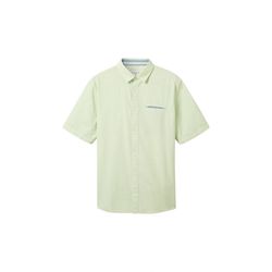 Tom Tailor Comfort structured shirt - green (35418)