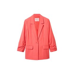 Tom Tailor Denim Blazer with gathered sleeves - red (11042)