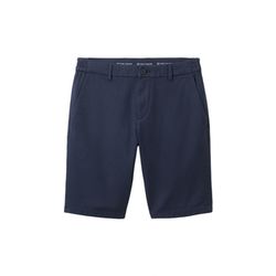 Tom Tailor Shorts slim chino  - bleu (32374)