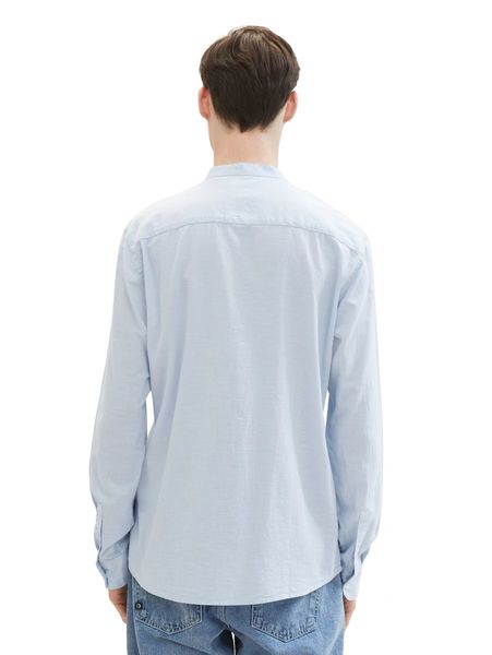 Tom Tailor Denim Chemise avec poche de poitrine - bleu (13302)