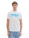 Tom Tailor Denim T-shirt avec motif imprimé - blanc (20000)