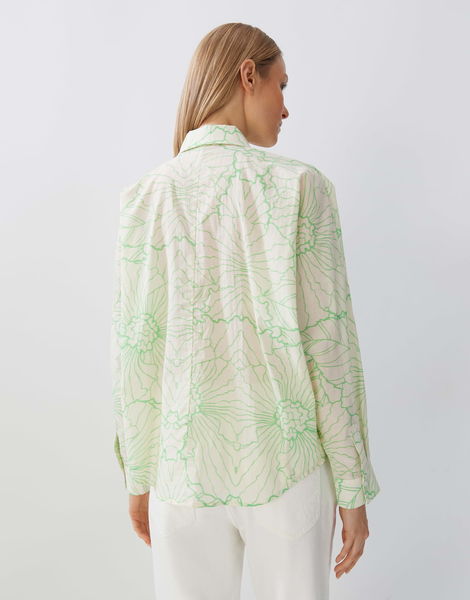 someday Blouse - Zarine floral - green (30022)