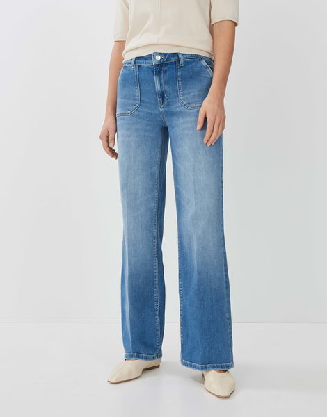 someday Jeans - Carie utility - bleu (70132)