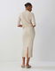 someday Structured midi skirt - Osense - beige (20003)