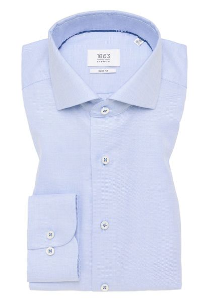 Eterna Shirt : Slim fit - blue (13)