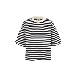 mbyM Striped T-shirt - Emrys-M - white/black (M89)