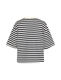 mbyM Striped T-shirt - Emrys-M - white/black (M89)