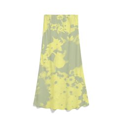 Armedangels Skirt - Milajaana Blomma - green/yellow (2781)