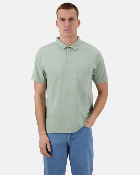Colours & Sons Polo Garment Dyed - green (460)