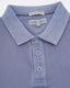 Colours & Sons Polo shirt with button placket - blue (650)