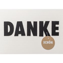 Räder Carte - Dankeschön - blanc/noir (0)