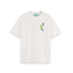 Scotch & Soda T-shirt with artwork  - white (6)