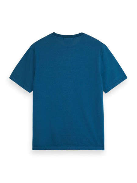 Scotch & Soda T-shirt avec artwork  - bleu (6938)