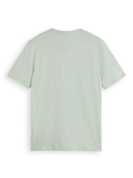 Scotch & Soda T-shirt mélangé - vert (514)