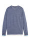 Scotch & Soda Linen Cotton Blend Sweater - blue (6865)