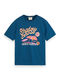 Scotch & Soda T-Shirt mit Artwork  - blau (6938)