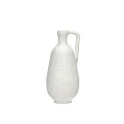 Pomax Vase - Trulli (Ø10.5x22.5cm) - weiß (OWH)