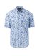 Fynch Hatton Summer print shirt   - blue (607)