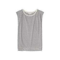 Yerse T-shirt with stripes - white/black (255)