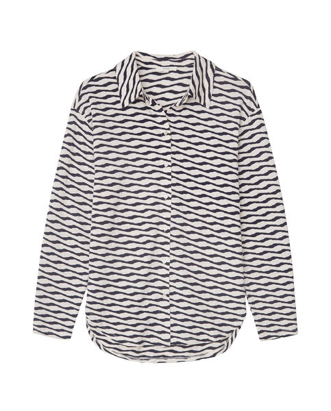 Yerse Striped blouse - white/black (255)