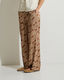 Yerse Trousers with an all-over pattern - brown (113)