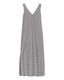 Yerse Kleid aus Jacquard-Strick - weiß/schwarz (255)