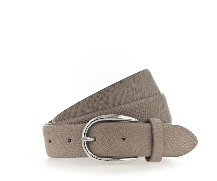 Vanzetti Leather belt - gray (0623)