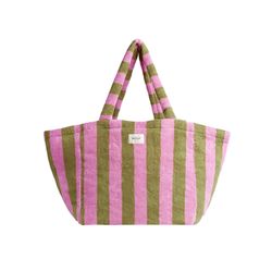 WOUF Large tote bag - Menorca - pink/green (00)