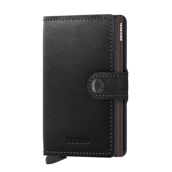 Secrid Mini Wallet Original (65x102x21mm) - black/brown (Black Brown )