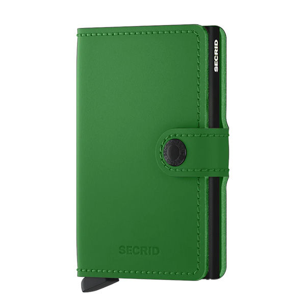 Secrid Mini Wallet Matte (65x102x21mm) - green (Bright Green)